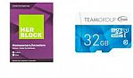 H&R BLOCK Tax Software Deluxe + State 2019 (Bundle) + Memory Card from $18.98