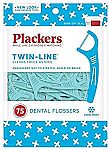 75-Count Plackers Twin-Line Dental Floss Picks $2.30