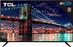 65" TCL 65R615 4K UHD HDR Roku Smart TV + Google Nest Mini $500