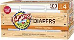 Size 4 100-Ct Earth's Best TenderCare Baby Diapers $10.45 (Reg. $33)