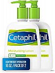 2-Pk 16-oz Cetaphil Moisturizing Lotion for All Skin Types $10.24 or Less
