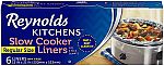 6 Count Reynolds Kitchens Premium Slow Cooker Liners - 13 x 21 Inch $2.96