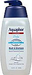 16.9oz Aquaphor Baby Wash & Shampoo $5.24 & More