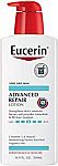 Eucerin Advanced Repair Dry Skin Lotion 16.9 oz $4.41, Eucerin Advanced Repair Creme 16 Ounce $9.34 and more