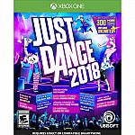 Ubisoft Just Dance 2018 Xbox One $9.99