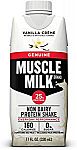 12-count Muscle Milk Genuine Protein Shake, Vanilla, 25g Protein, 11 FL OZ $8.82