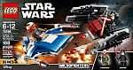 LEGO Star Wars A-Wing vs. TIE Silencer Microfighters 75196 $12 and more