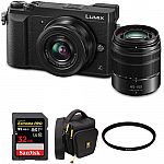 Panasonic GX85 Camera + 12-32mm Lens + 45mm-150mm Lens $498