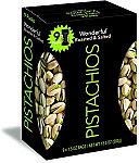 Wonderful Pistachios, Roasted and Salted, 1.5 Ounce (Pack of 9) $6.59 or Less