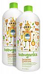 2-Pack of 32-Oz Babyganics Foaming Dish & Bottle Soap (Fragrance Free) $7.95