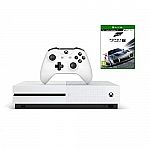 Microsoft Xbox One S 1TB Video Game Console & Forza 7 Motorsport Bundle $200