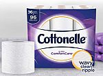 36 Family+ Rolls Cottonelle Ultra ComfortCare Toilet Paper $18.03 or Less