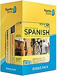 Rosetta Stone Bonus Pack (24 Month Subscription + Lifetime Download + Book Set) for $118 (Spanish, French, German or Italian)