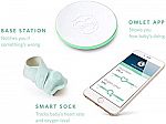 Owlet Smart Sock 2 Baby Monitor - Track Your Infant's Heart Rate & Oxygen Levels $199 (Org $299)
