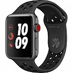 Apple Watch Series 3 Nike+ 42mm (GPS + Cellular) $299, Nike+ Series 3 42mm (Silver Aluminum, Crimson/Black) $279 and more