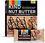 32-Ct 1.3oz KIND Nut Butter Filled Bars (Honey Almond Butter) $19 or Less