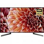 Sony X900F 4K TV 65" $1098, 75" $1798, 85" $2998