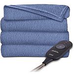 Sunbeam 60"x50" Electric Heated Microplush Throw Blanket $16.99