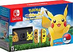Nintendo Switch Pikachu Eevee Edition with Pokémon Let’s Go Pikachu Pokeball Plus $399.99