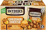 30-Count Snyder's of Hanover Cheddar Cheese Pretzel Sandwiches $5.67