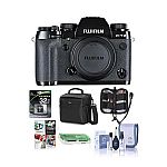 FUJIFILM X-T2 Mirrorless Digital Camera Body with Free Accessory Kit $899