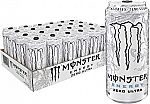 24-Pack Monster Energy Zero Ultra, Sugar Free Energy Drink, 16oz $25