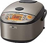Zojirushi NP-HCC10XH Induction Heating Rice Cooker $220