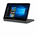 Dell Inspiron 11 3000 2-in-1 11.6" HD Laptop (AMD A9-9420e 4GB 500GB) $225