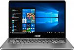 ASUS 2-in-1 14" Touch-Screen Laptop (i5-8250U 8GB 128GB) $500