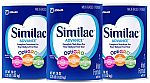 3-Count 36oz Similac Advance Infant Formula with Iron, Powder $22.69 (Select Accounts only - YMMV)