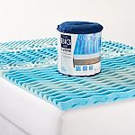 1.5" The Big One Gel Memory Foam Mattress Topper (any size) + 5-Pack Microfiber Pillow $29.74 + Free Shipping (Kohls Card Req'd)