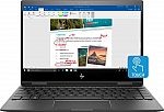 HP ENVY x360 2-in-1 13.3" Touch-Screen Laptop (AMD Ryzen 5, 8GB Memory, 128GB SSD) $500