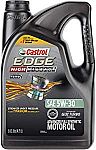5 quart Castrol 03128C EDGE High Mileage 5W-30 Advanced Full Synthetic Motor Oil $17