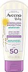 3-Pack 3.0 oz. Tubes Aveeno Baby Sensitive Skin Sunscreen Lotion (SPF-50) $7 & More