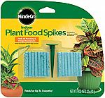 Miracle-Gro Indoor Plant Food, 48-Spikes $2.79