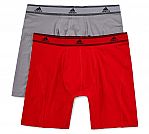 adidas Men's Performance Boxer Briefs 8 for $28 ($3.50 each) + 2-Pack Graphic Tees for Free