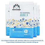 160-Count Mama Bear Diapers Size 3  $15.29  (YMMV)