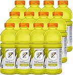 Gatorade Thirst Quencher Lemon-Lime, 20 Ounce Bottles (Pack of 12) $6.37