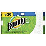 12-Pack Bounty Select-A-Size 2-Ply Paper Towels Mega Rolls $12.98 (with Store Pickup)