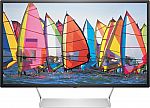 HP Pavilion 32" LED QHD Monitor $250 or $230 (New Google Express customers)
