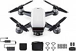 DJI Spark Fly More Combo (Mini Drone, Wi-Fi - Alpine White) $463.50