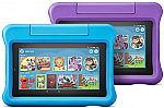 2-Pack All-New Fire 7 (16GB) Kids Edition Tablet $112, 2-Pk Fire HD 8 Tablet $146