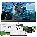 Xbox One S 1TB All-Digital Edition Gaming Console + HP N270h 27" HD Monitor $289.99