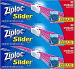 96-Ct Ziploc Gallon Slider Storage Bags + 20-Ct Ziploc Brand NFL Gallon Size Slider Bags $9.79 or Less