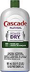 30.5-oz Cascade Platinum Power Dry Rinse Aid (300 Loads) $6.62 or Less