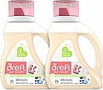 2-Pack 40oz Dreft Purtouch Baby Liquid Laundry Detergent $13.67