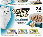 24-Pack Purina Fancy Feast Gravy Wet Cat Food Variety Pack $8.18