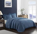 Better Homes & Gardens Acid Wash Ruffle Quilt Set $12.06