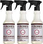 3-Pack of 16-oz Mrs. Meyer’s Clean Day Multi-Surface Everyday Cleaner (Lavender) $8 or Less