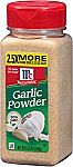 McCormick Garlic Powder, 8.75 oz $2.58 or Less